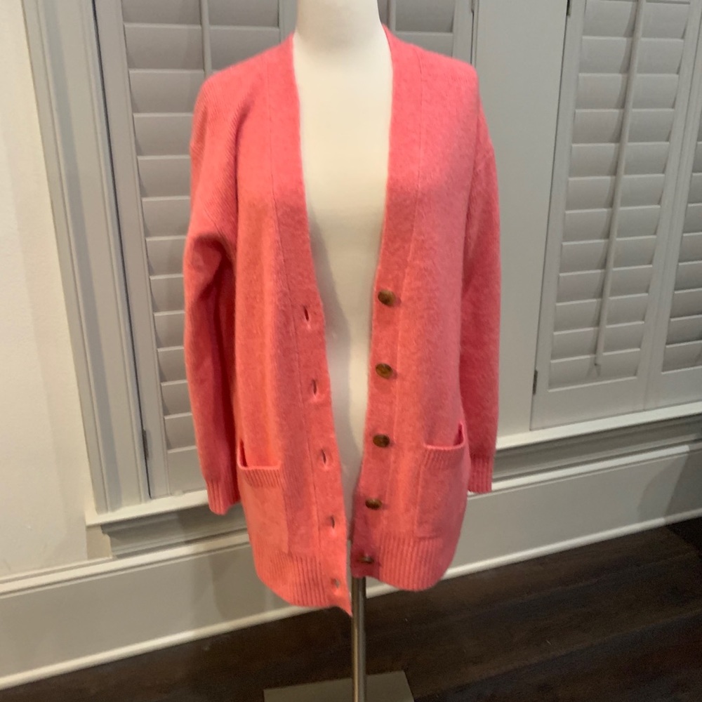 Jcrew Long cardigan supersoft yarn